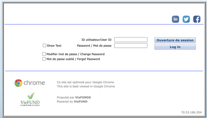 Connexion VieFONDS