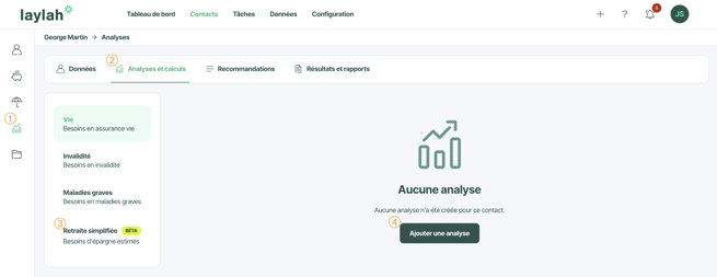 Créer une analyse retraite simplifiée - FR