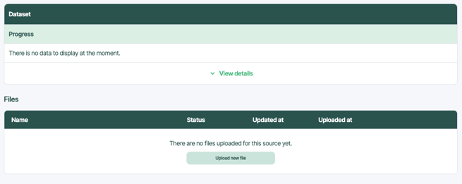 Import CSV Charger fichier - EN